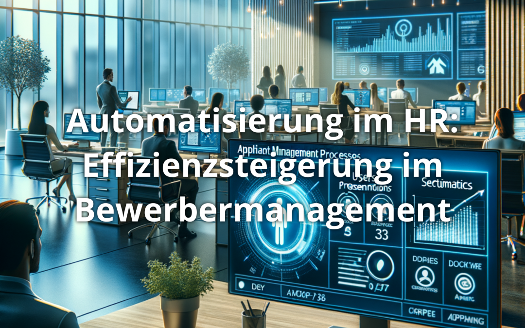 Menschen in einem modernen Büro mit Bildschirmen und Datenanalyse-Tools
