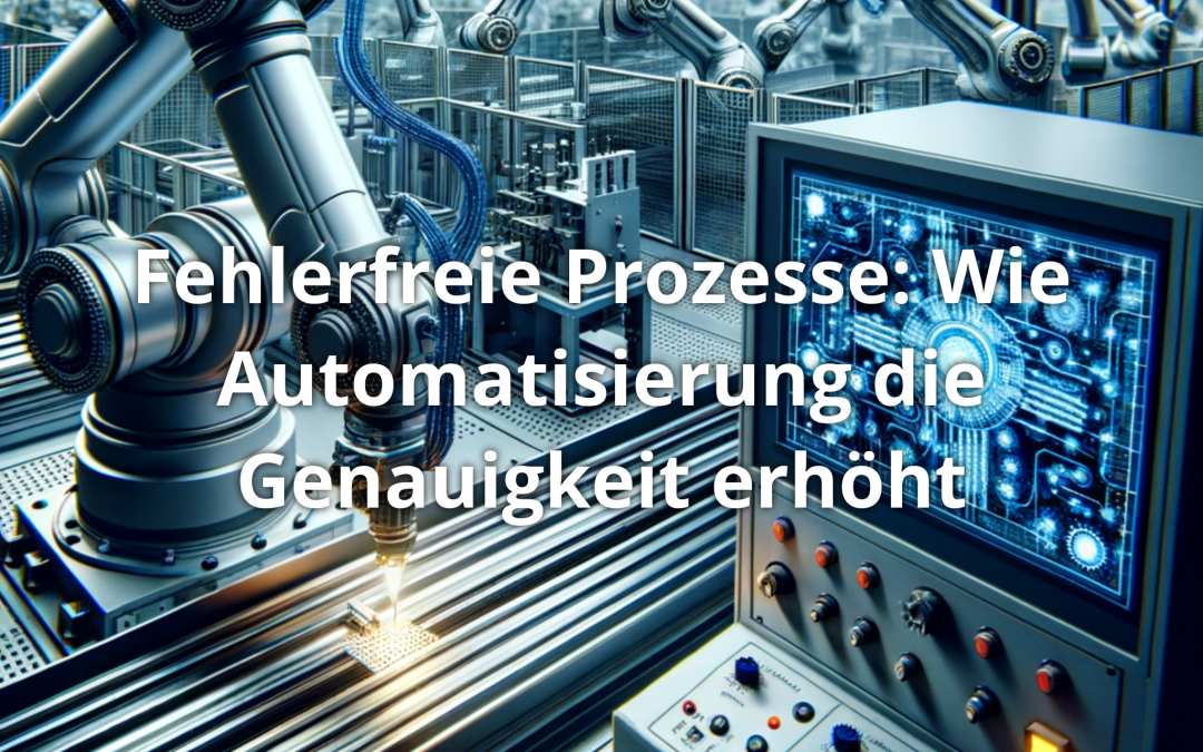 Fehlerfreie Prozesse: Wie Automatisierung die Genauigkeit erhöht