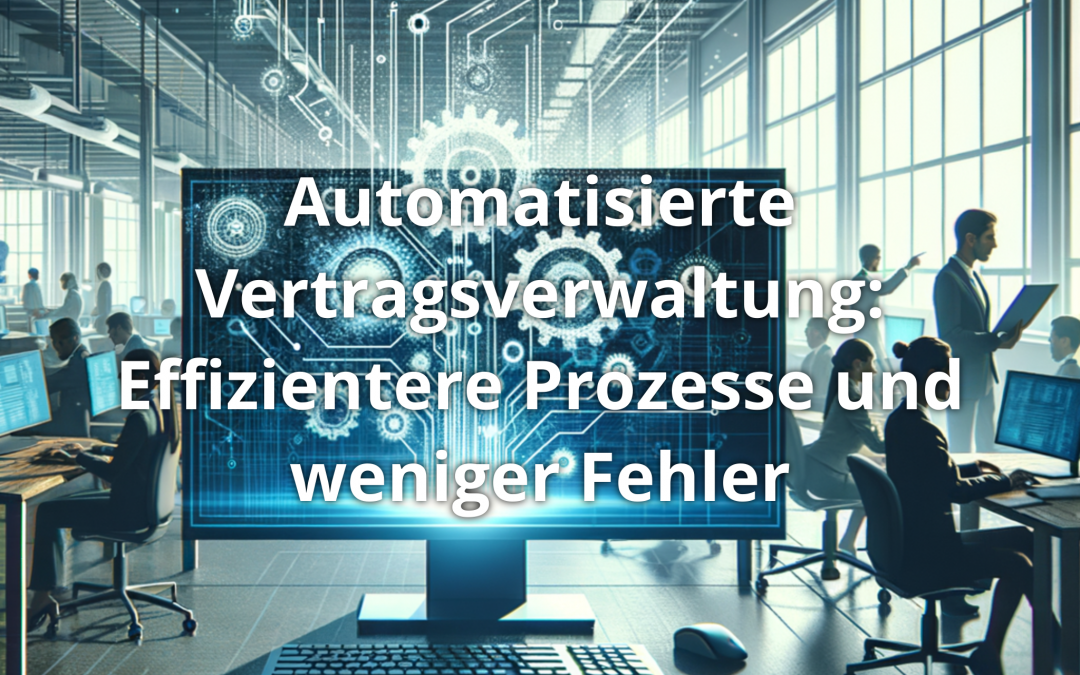 Automatisierte Vertragsverwaltung: Effizientere Prozesse und weniger Fehler