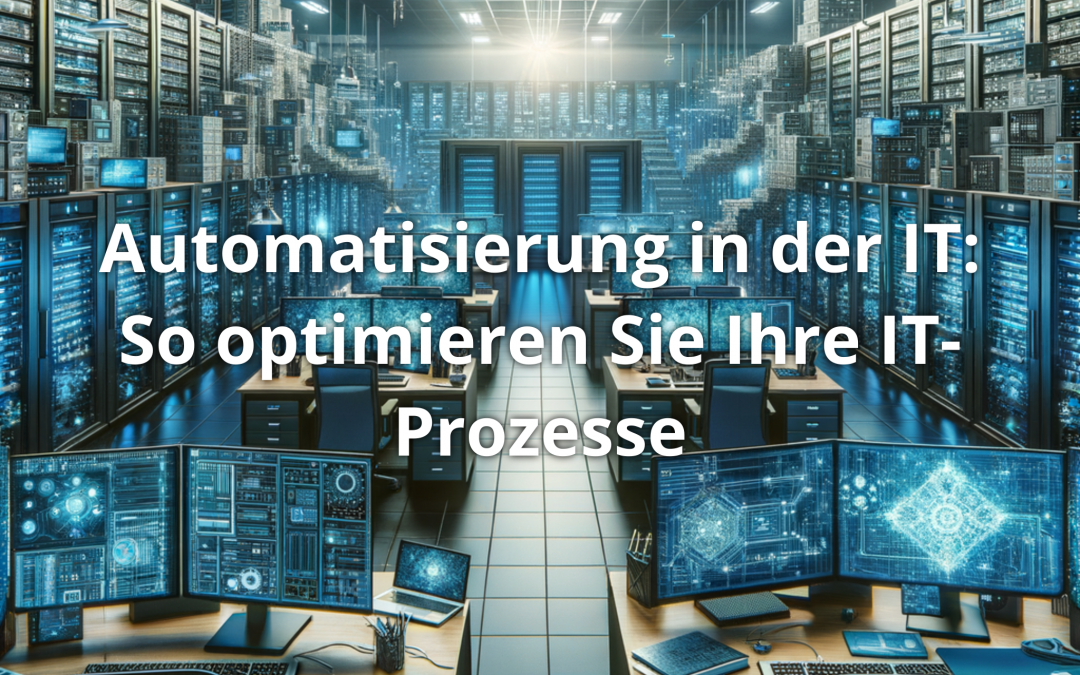 Automatisierung in der IT: So optimieren Sie Ihre IT-Prozesse