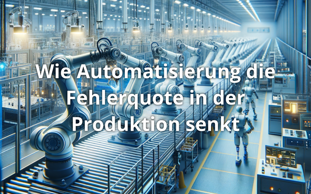 Wie Automatisierung die Fehlerquote in der Produktion senkt