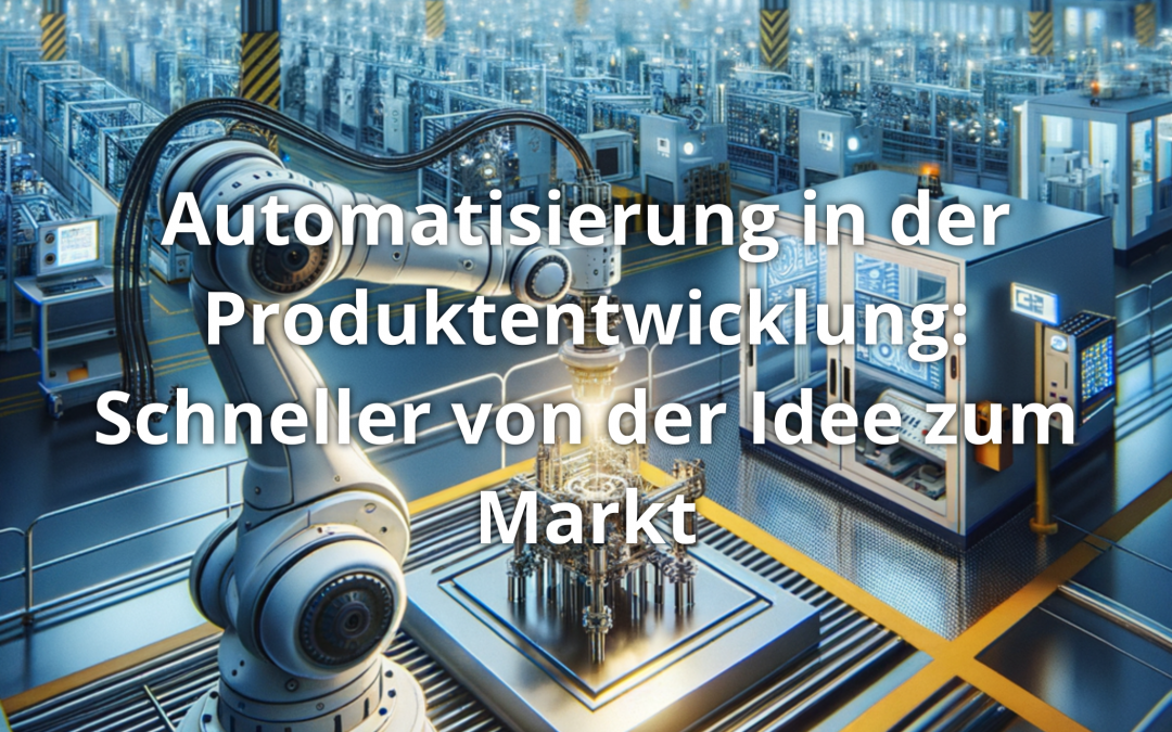 Automatisierung in der Produktentwicklung: Schneller von der Idee zum Markt