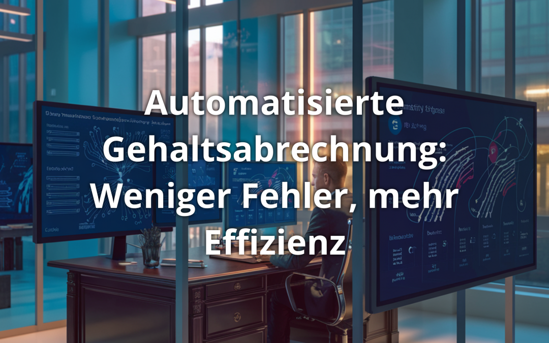 Automatisierte Gehaltsabrechnung: Weniger Fehler, mehr Effizienz