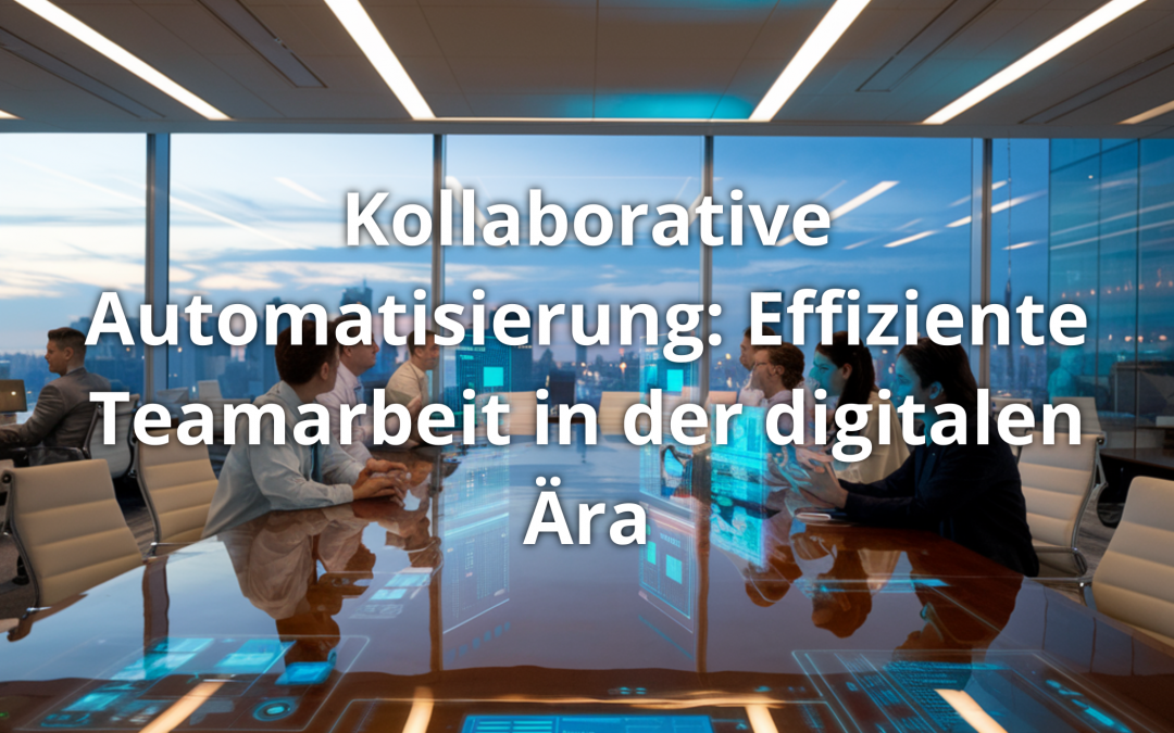 Kollaborative Automatisierung: Effiziente Teamarbeit in der digitalen Ära