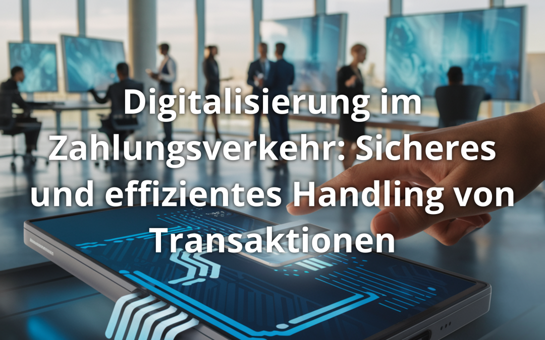 Digitalisierung im Zahlungsverkehr: Sicheres und effizientes Handling von Transaktionen