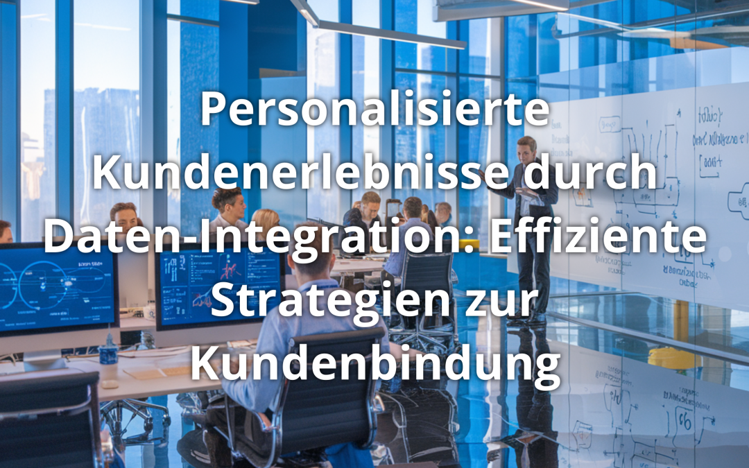 Personalisierte Kundenerlebnisse durch Daten-Integration: Effiziente Strategien zur Kundenbindung