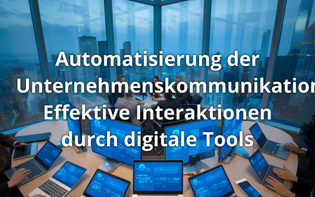 Automatisierung der Unternehmenskommunikation: Effektive Interaktionen durch digitale Tools