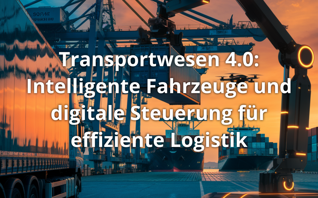 Transportwesen 4.0: Intelligente Fahrzeuge und digitale Steuerung für effiziente Logistik