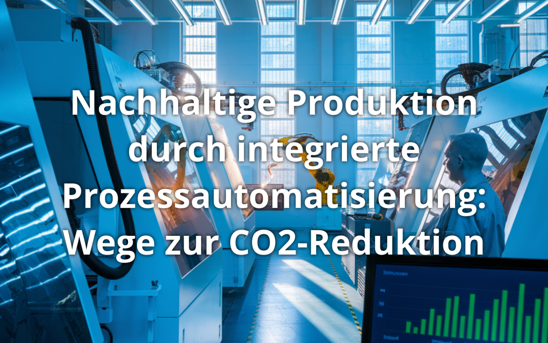 Nachhaltige Produktion durch integrierte Prozessautomatisierung: Wege zur CO2-Reduktion
