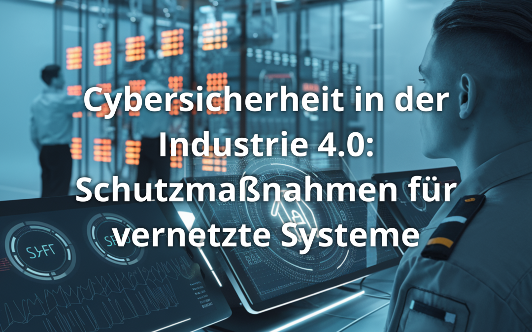 Cybersicherheit in der Industrie 4.0: Schutzmaßnahmen für vernetzte Systeme