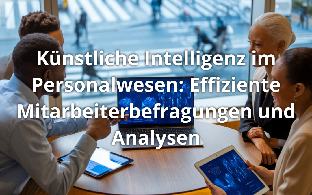 Künstliche Intelligenz im Personalwesen: Effiziente Mitarbeiterbefragungen und Analysen