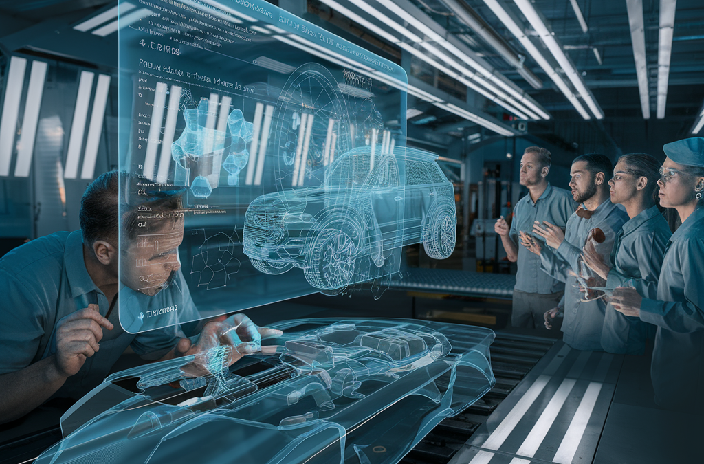 Das Potenzial von Augmented Reality in der Automobilindustrie: Effizienzsteigerung und Innovation