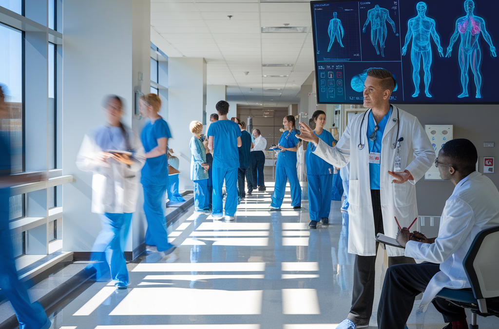 Digitaler Zwilling im Gesundheitswesen: Optimierung von Pflegeprozessen durch virtuelle Modelle